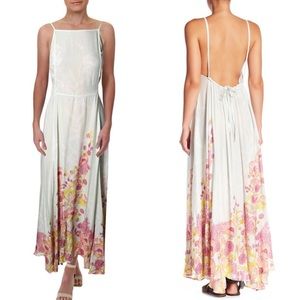Free People Womens Embrace It Halter Maxi Dress